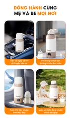 Máy đun nước hâm sữa cầm tay TopgiaKids M3-03