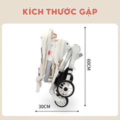 Xe đẩy gấp gọn trẻ em TopgiaKids M7-01