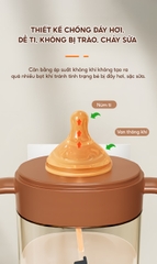 Bình sữa nắp lật PPSU TopgiaKids 240ml/300ml