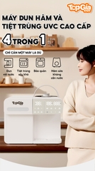 Máy đun hâm rót nước và tiệt trùng UVC cao cấp TopgiaKids M1-05