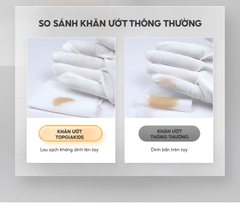 Khăn ướt cho bé TopgiaKids (Thùng 6 gói)