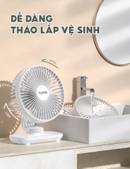Quạt tích điện mini để bàn TopgiaKids M7-07