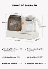 Máy đun hâm tiệt trùng UVC 8879 TopgiaKids