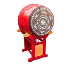 Trống Nhà Thờ Họ ĐK 80cm Cao 1m2