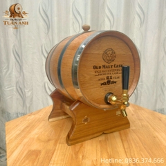 Thùng rượu gỗ sồi 10L giá tốt – Thùng Gỗ Tuấn Anh