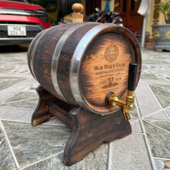 Thùng gỗ sồi 10L ngâm rượu – Nhỏ gọn, tiện lợi