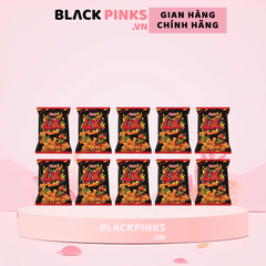 Lốc 10 gói snack bắp Oishi 4X sốt Sriracha vị cay 34g