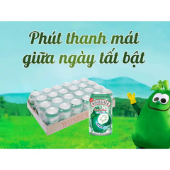 Trà bí đao Wonderfarm ít đường lon 310 ml