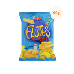 Lốc 10 gói snack khoai tây Oishi vị muối 34g