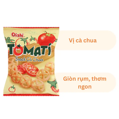 Lốc 10 gói snack cà chua Oishi 34g
