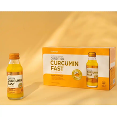 Nước uống tinh chất nghệ Condition Curcumin Fast hỗ trợ giảm viêm loét dạ dày (Hộp 10 chai 100ml)