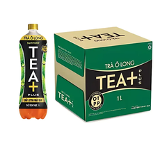Lốc 6 chai trà ô long TEA+ Plus 1L