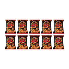 Lốc 10 gói snack bắp Oishi 4X sốt Sriracha vị cay 34g