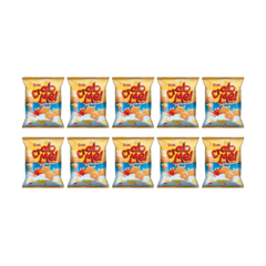 Lốc 10 gói snack cua lắc phô mai Oishi 34g