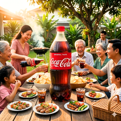 Lốc 12 chai nước ngọt Coca Cola vị nguyên bản 850ml