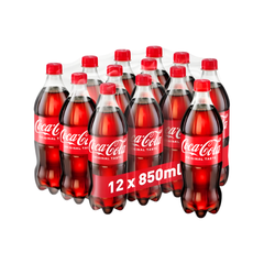 Lốc 12 chai nước ngọt Coca Cola vị nguyên bản 850ml
