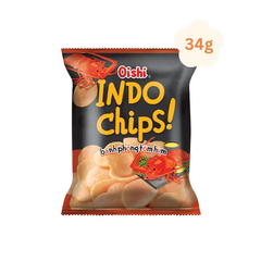 Lốc 10 gói snack phồng tôm hùm Oishi 34g