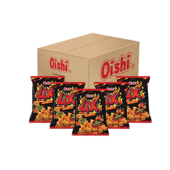 Lốc 10 gói snack bắp Oishi 4X sốt Sriracha vị cay 34g