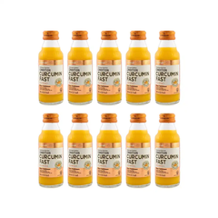 Nước uống tinh chất nghệ Condition Curcumin Fast hỗ trợ giảm viêm loét dạ dày (Hộp 10 chai 100ml)