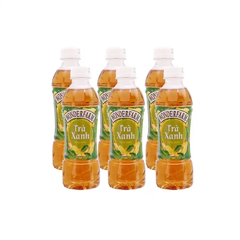 Trà xanh hương chanh Wonderfarm chai 345 ml