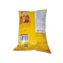 Lốc 10 gói snack viên Oishi Bola vị mực cay 34g