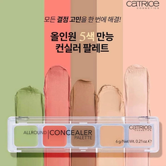 Bảng che khuyết điểm Catrice đa năng 5 ô 6g