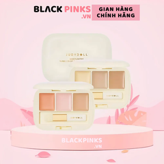 Bảng che khuyết điểm Judydoll 3 màu 2.7g (nhiều màu)