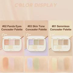 Bảng che khuyết điểm Judydoll 3 màu 2.7g (nhiều màu)
