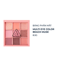 Bảng phấn mắt 3CE Multi Eye Color - Dry Bouquet/Beach Muse 8.5g