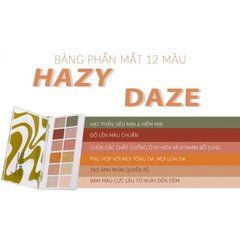 Bảng phấn mắt Australis 12 màu - Dream Of Me/Hazy Daze 9g