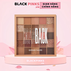 Bảng phấn mắt Gogo Tales - màu 202 Classic Orange/màu 201 Rose Yam Purple 25 ô 29.5g