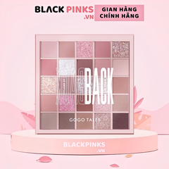 Bảng phấn mắt Gogo Tales - màu 202 Classic Orange/màu 201 Rose Yam Purple 25 ô 29.5g