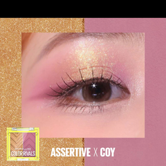 Bảng phấn mắt Maybelline 2 màu - Assertive x Coy/Chill x Daring/Extra x Lowkey 3g