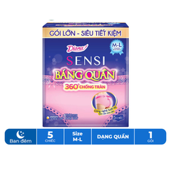 Băng quần Diana ban đêm size M-L - 2/5 miếng