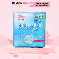 Băng vệ sinh Diana cool fresh mát dịu siêu mỏng cánh 8 miếng