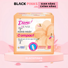 Băng vệ sinh Diana hàng ngày Sensi Compact gói 20 - 40 miếng