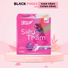 Băng vệ sinh Diana siêu thấm maxi dày cánh gói 8 miếng