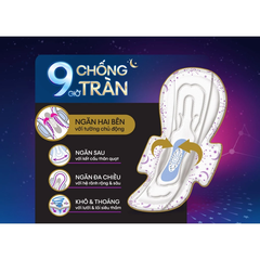 Băng vệ sinh Kotex ban đêm mặt bông siêu mỏng cánh 35cm - 3/8 miếng