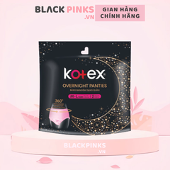 Băng vệ sinh kotex đêm dạng quần size M-L 2 Miếng