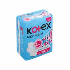 Băng vệ sinh Kotex khô thoáng maxi dày cánh 23cm 8 miếng