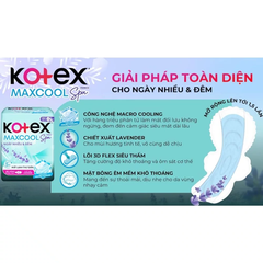 Băng vệ sinh Kotex siêu mỏng cánh ngày nhiều & đêm 28cm 6 miếng