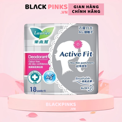 Băng  vệ sinh Laurier hàng ngày phân tử bạc khử mùi - kháng khuẩn 18 miếng