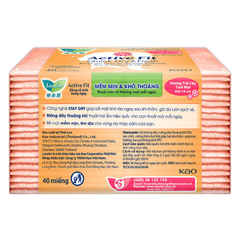 Băng vệ sinh Laurier hàng ngày siêu mỏng hương trái cây 20/ 40 miếng