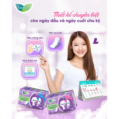 Băng vệ sinh Laurier hàng ngày siêu mỏng không hương 20/40 miếng