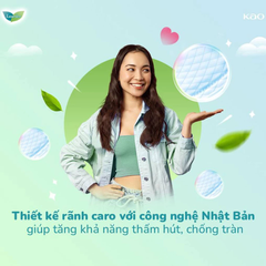 Băng vệ sinh Laurier siêu mỏng bảo vệ 1mm 22.5cm 10/20 miếng