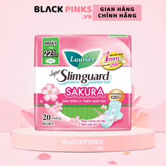 Băng vệ sinh Laurier siêu mỏng cánh hương anh đào 22.5cm 20 miếng