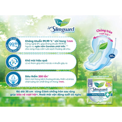Băng vệ sinh Laurier siêu mỏng cánh kháng khuẩn 30cm 6 miếng