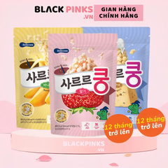 Bánh bỏng Bebecook bổ sung lợi khuẩn vị dâu /vị chuối /vị pho mai 23g dành cho bé trên 12 tháng tuổi