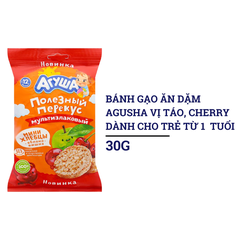 Bánh gạo ăn dặm Agusha vị trái cây 30g dành cho trẻ từ 1 tuổi