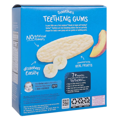 Bánh gạo ăn dặm Gerber vị xoài, mâm xôi /dâu, táo, cải bó xôi /chuối, đào 48g